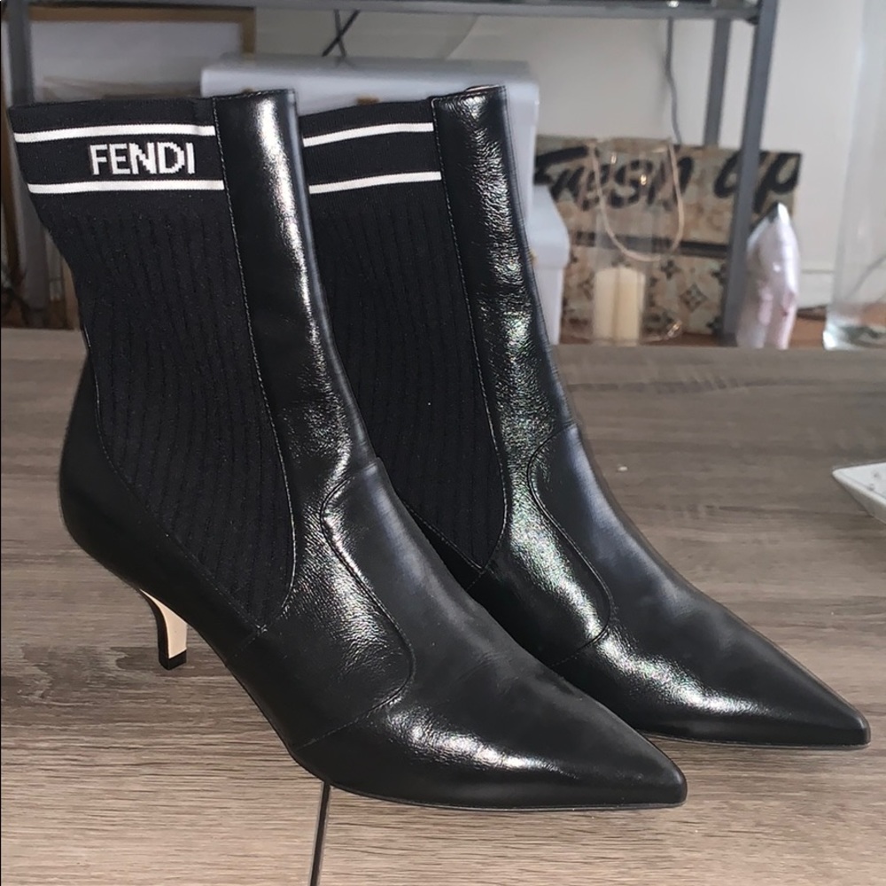 Fendi Rockoko Sock Boots